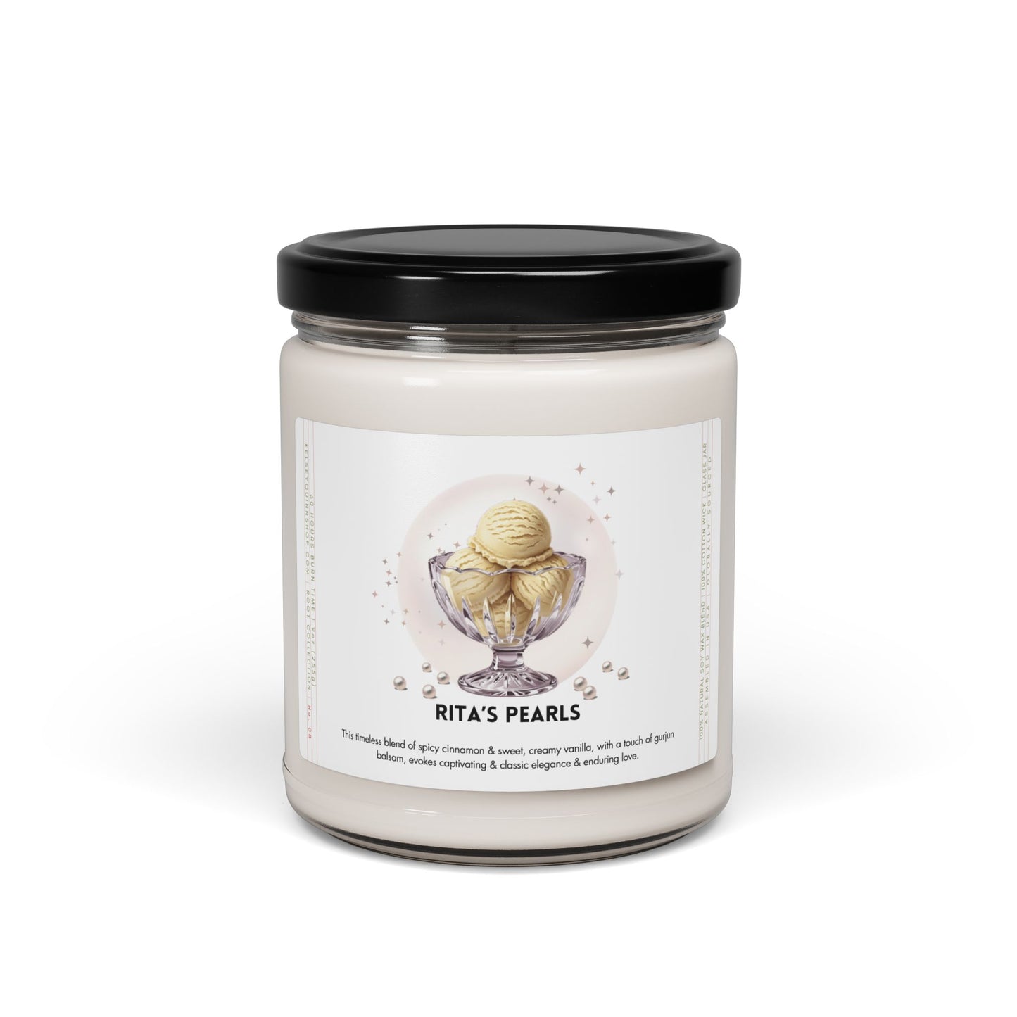 RITA'S PEARLS | Root Collection, No. 8 | Pure Soy Candle, 9oz