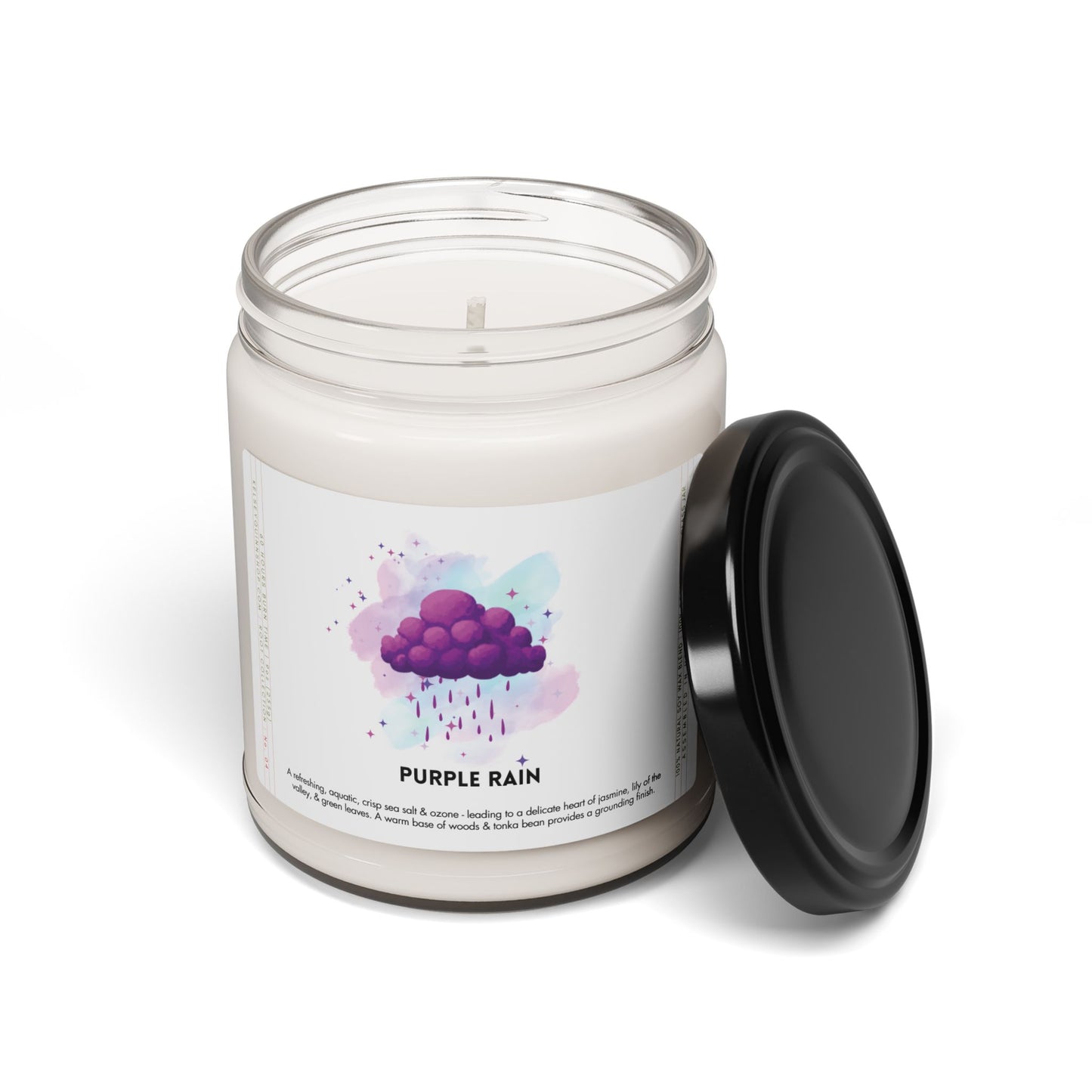 PURPLE RAIN | Root Collection, No. 4 | Pure Soy Candle, 9oz