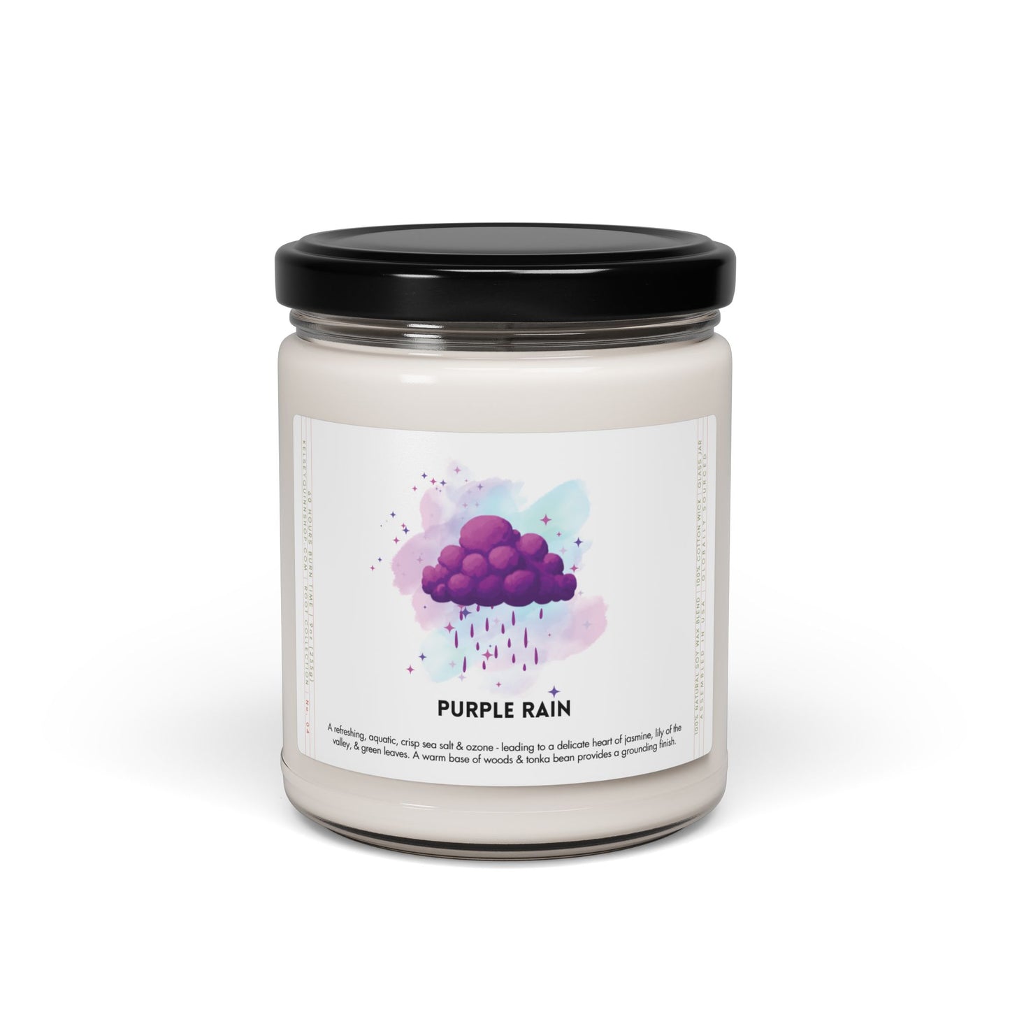 PURPLE RAIN | Root Collection, No. 4 | Pure Soy Candle, 9oz