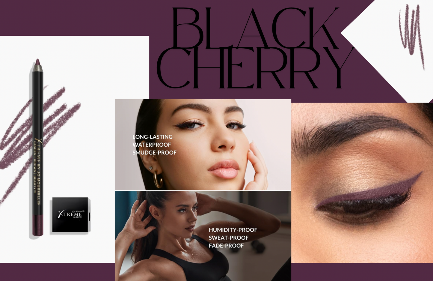 GlideLiner™ Eye Pencil Black Cherry & Free Sharpener
