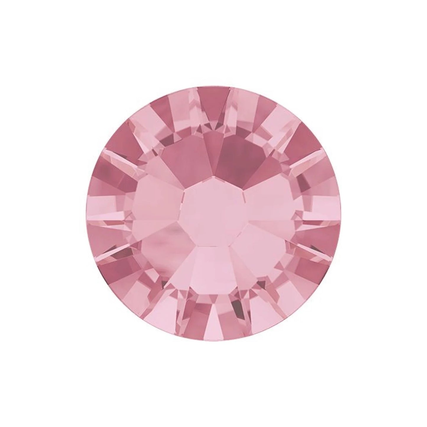Light Rose | 2.9 mm | Swarovski® Elements Body Art Crystals | Self-Adhesive Flatback Crystals | 15 Each
