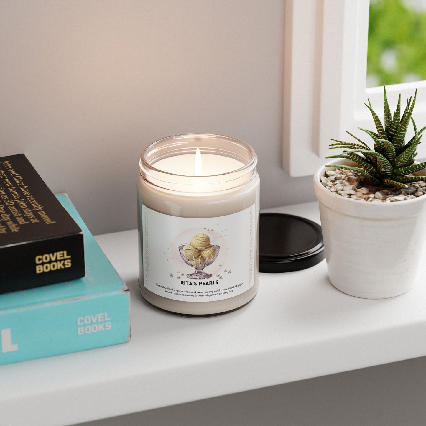 RITA'S PEARLS | Root Collection, No. 8 | Pure Soy Candle, 9oz