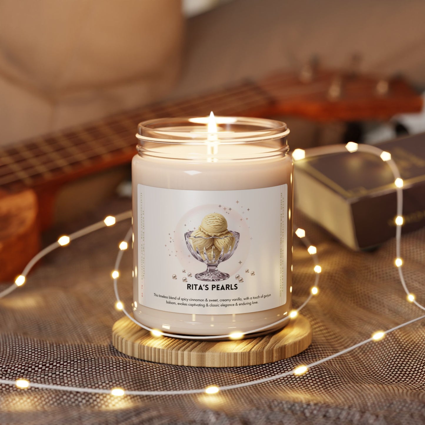 RITA'S PEARLS | Root Collection, No. 8 | Pure Soy Candle, 9oz