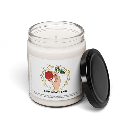SAID WHAT I SAID | Root Collection, No. 3 | Pure Soy Candle, 9oz