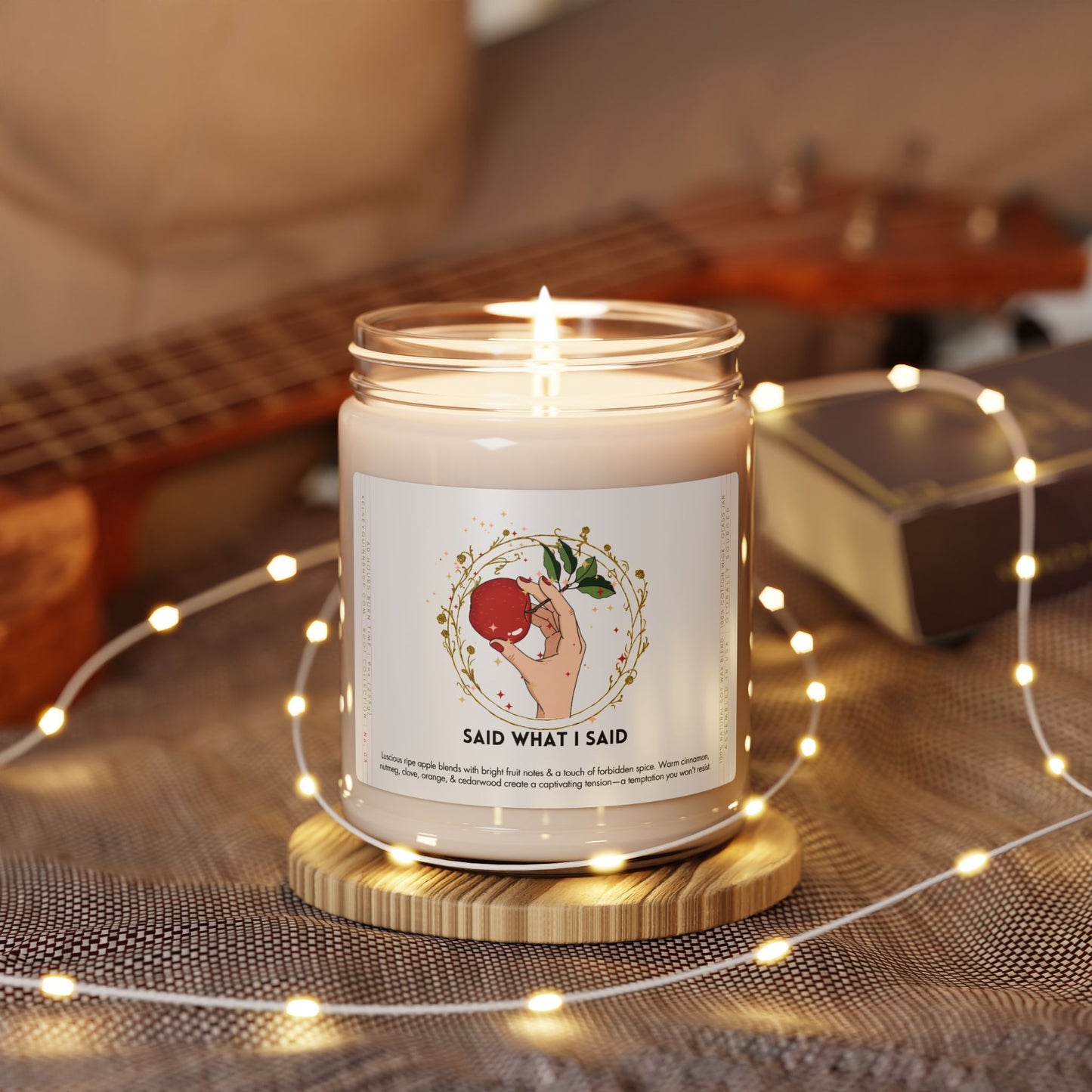 SAID WHAT I SAID | Root Collection, No. 3 | Pure Soy Candle, 9oz