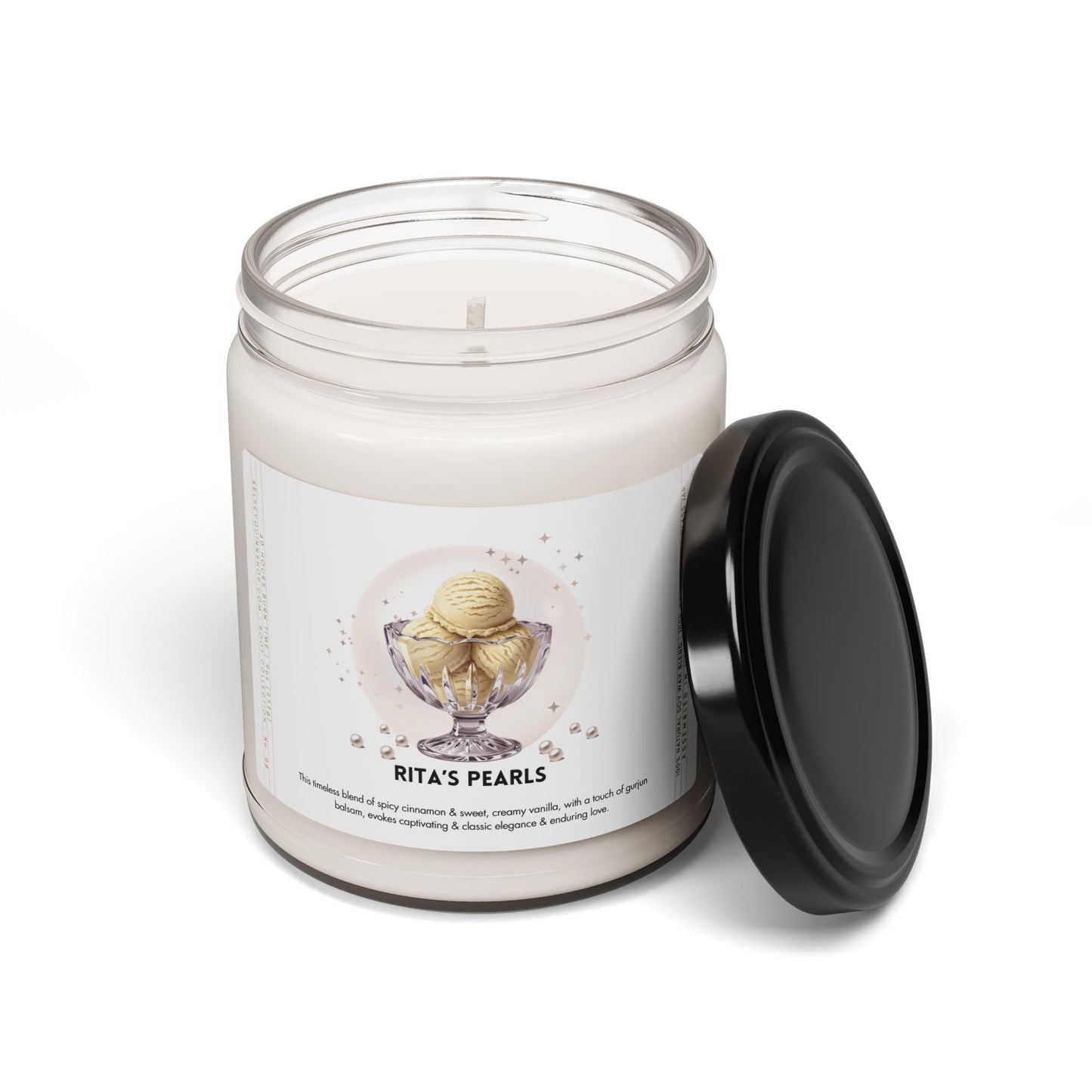 RITA'S PEARLS | Root Collection, No. 8 | Pure Soy Candle, 9oz