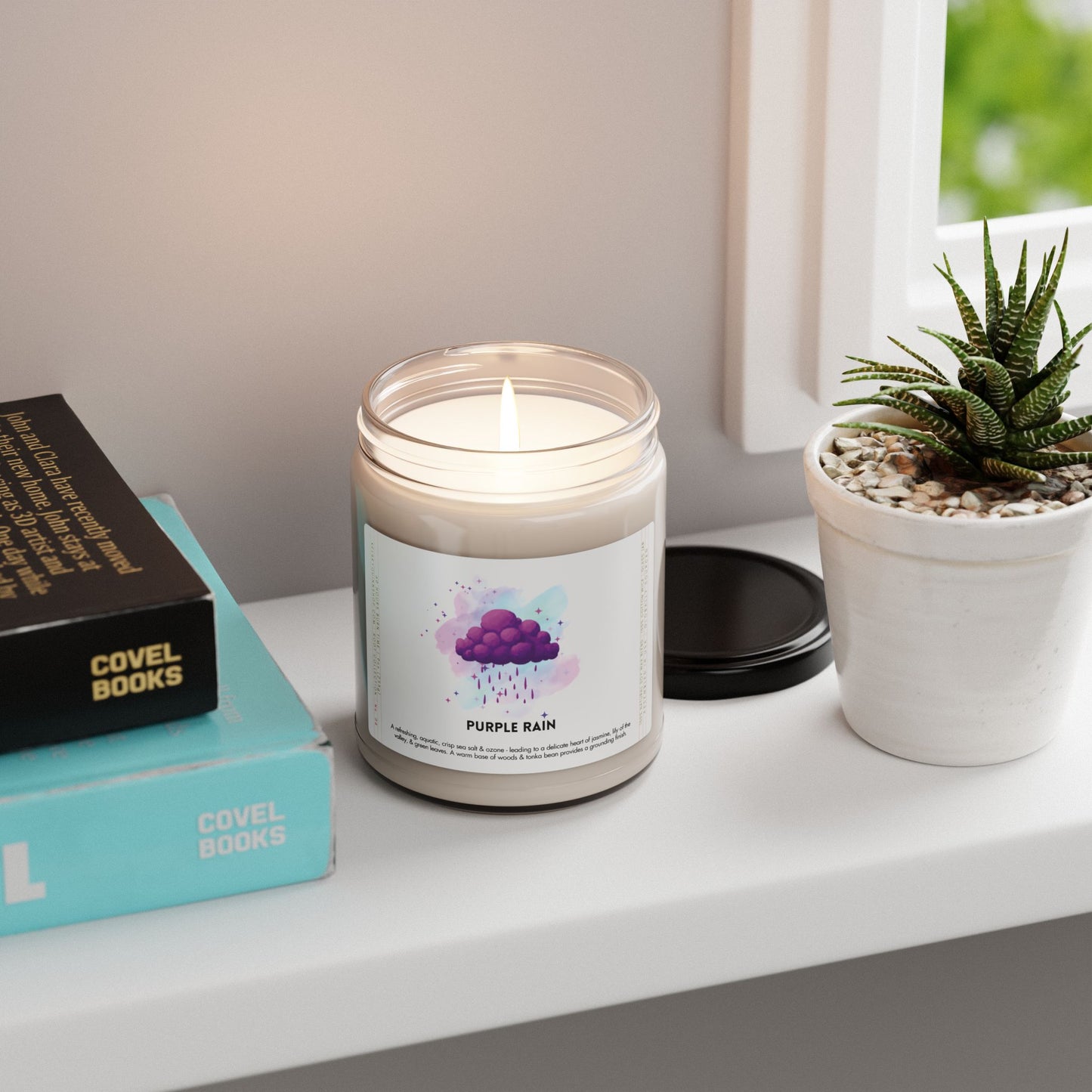 PURPLE RAIN | Root Collection, No. 4 | Pure Soy Candle, 9oz