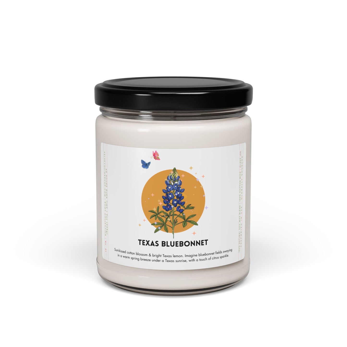 TEXAS BLUEBONNET | Root Collection, No. 1 | Pure Soy Candle, 9oz